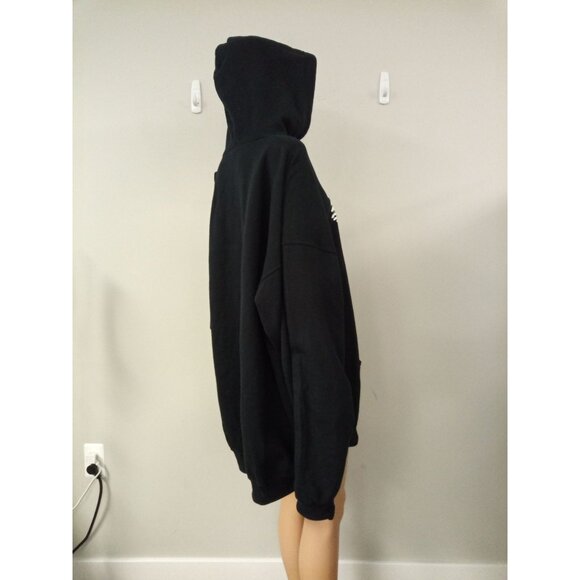 Unisex Custom Christmas Hoodie Black Green Size 4XL - Picture 4 of 6